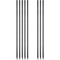 48" Rebar Stakes | 1/2" Heavy Duty Steel Spikes for Permanent Landscape Timber & Fencing