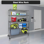 Ultimate Upgrade: 4" Rolling Caster Set with Locking Brake | 700LB Capacity for Garage Stools