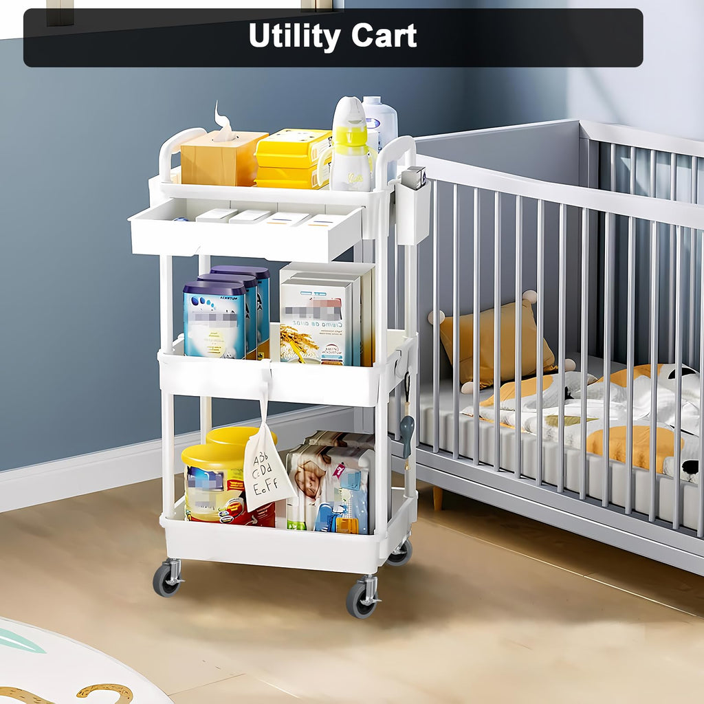 Ultimate Upgrade: 4" Rolling Caster Set with Locking Brake | 700LB Capacity for Garage Stools