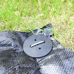 6 Inch Galvanized Landscape Pins - Heavy Duty U-Shaped Turf Nails for Securing Sod Fabric & Decorations